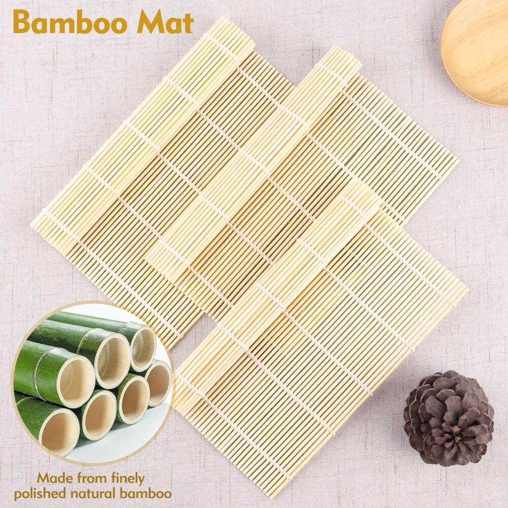 4 Pcs Sushi Mat - Image 3